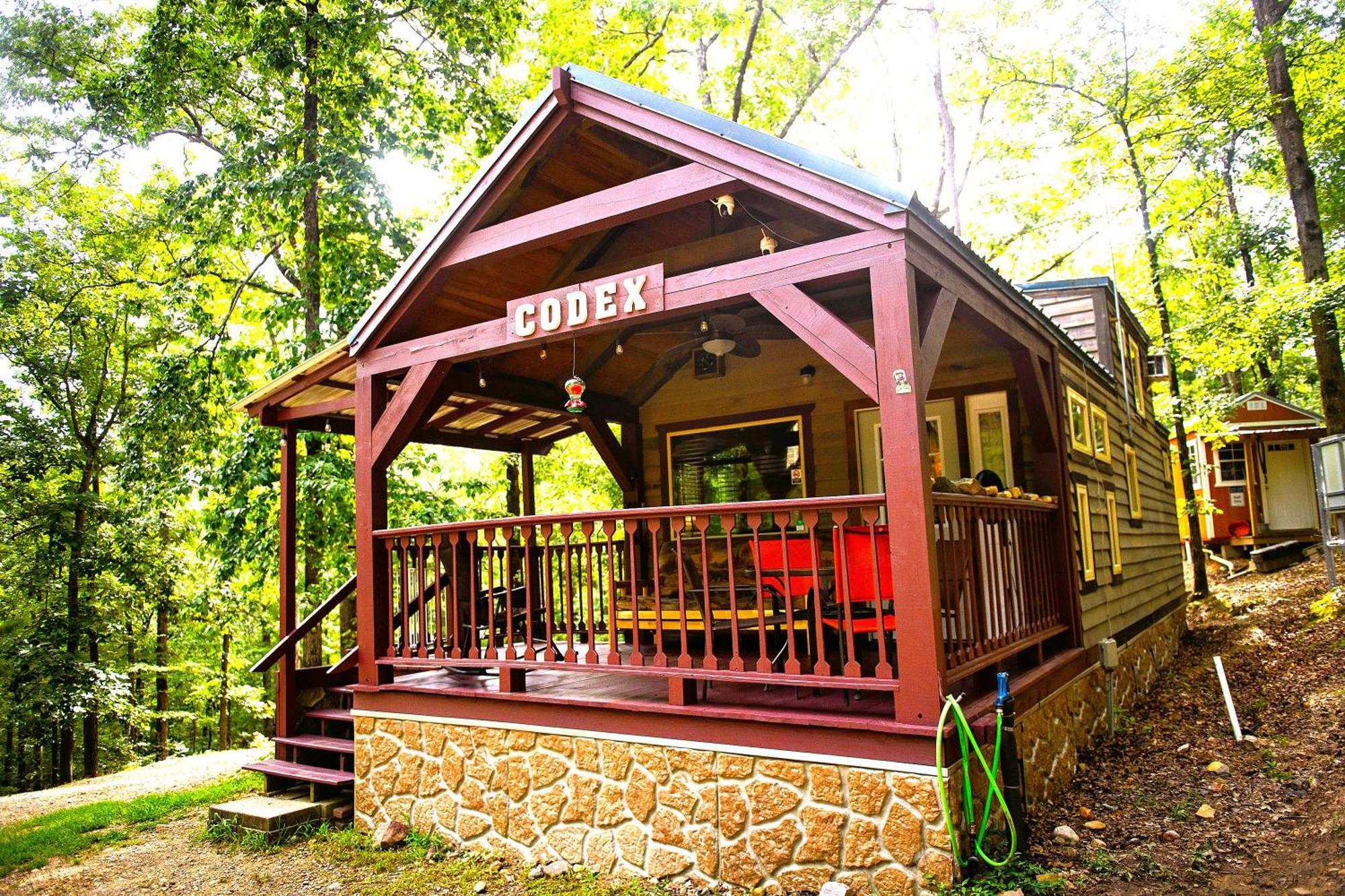 The Codex - Parker Creek Bend Cabins 默弗里斯伯勒 外观 照片