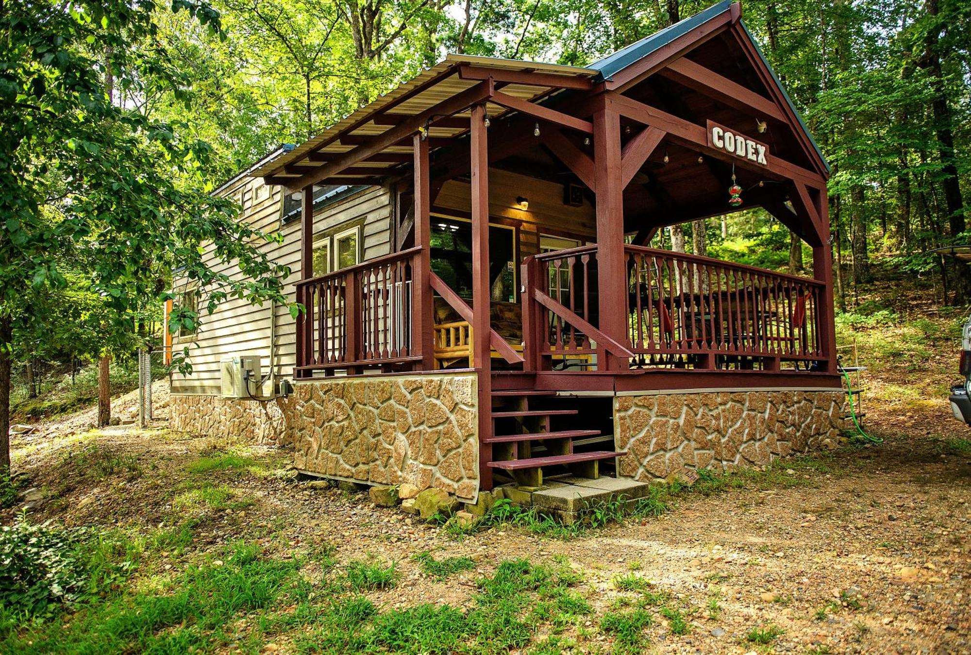 The Codex - Parker Creek Bend Cabins 默弗里斯伯勒 外观 照片